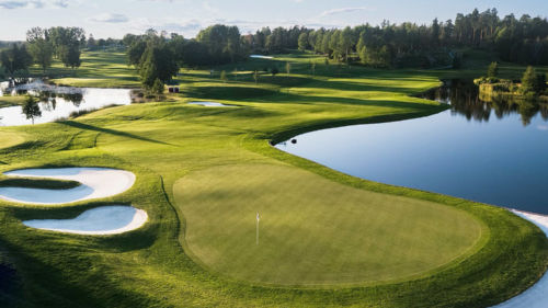 18-håls golfbana i uppland