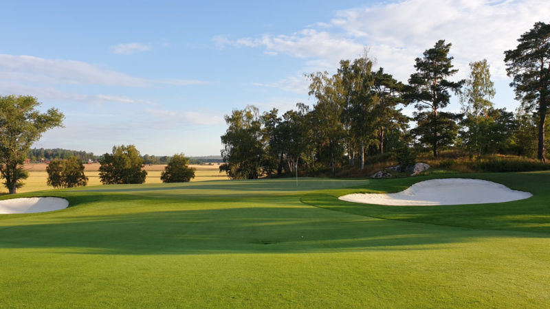Upsala GKS golfbana och dess fina natur